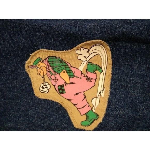 Y2K 90s Small Vintage high waist Pepe BETTY Tapered Mom Jeans SZ 5 / 6 dark wash - Picture 11 of 12